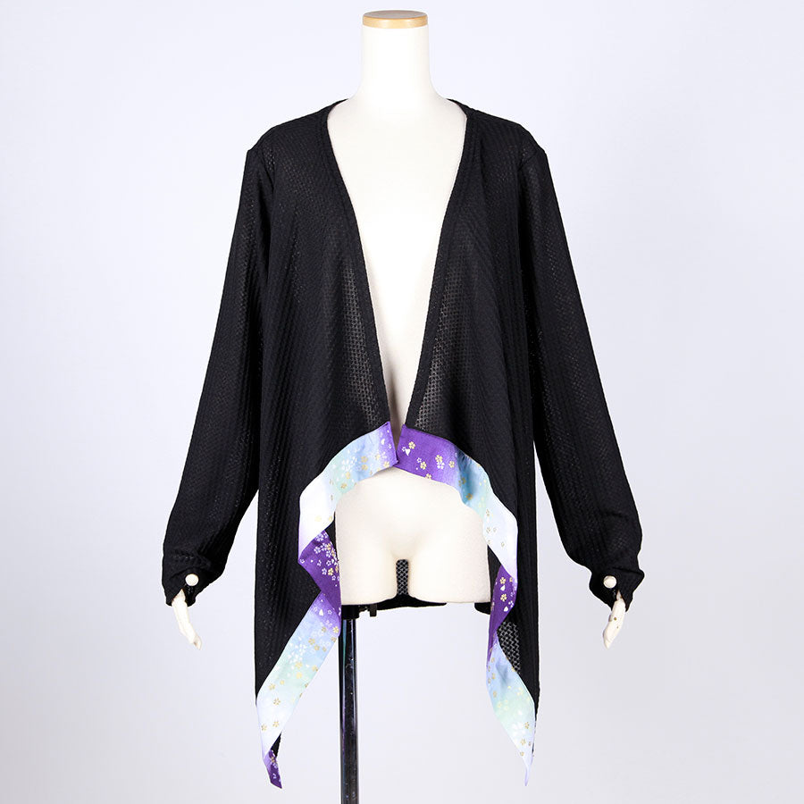 [One-of-a-kind item] TKg Gradient Japanese Pattern Flare Haori