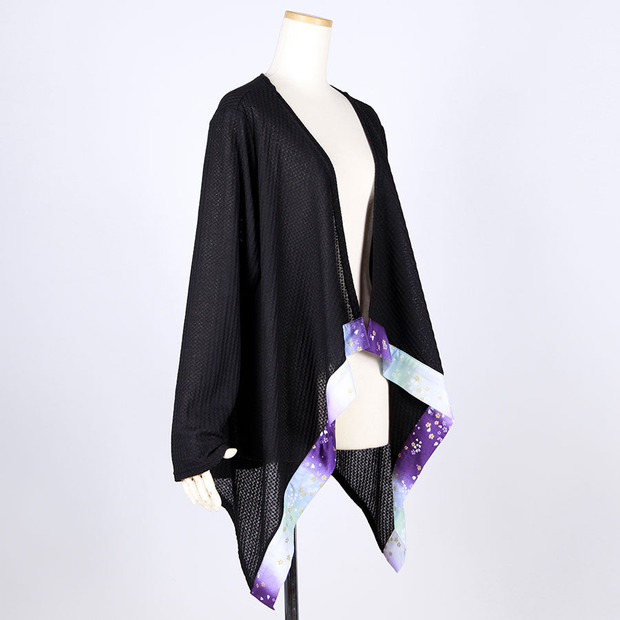 [One-of-a-kind item] TKg Gradient Japanese Pattern Flare Haori