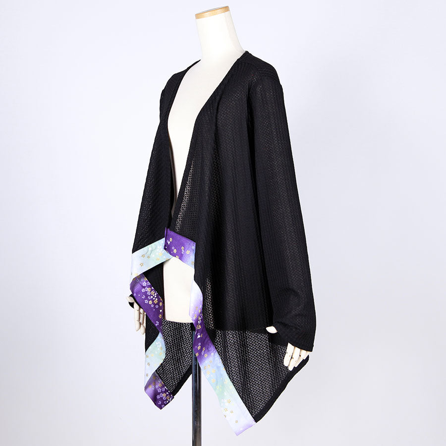 [One-of-a-kind item] TKg Gradient Japanese Pattern Flare Haori