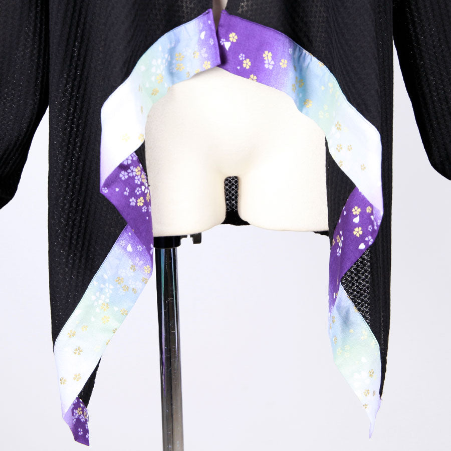 [One-of-a-kind item] TKg Gradient Japanese Pattern Flare Haori