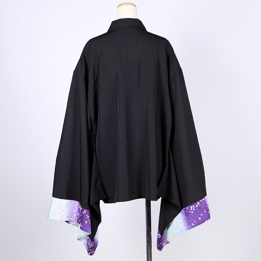 [One-of-a-kind item] TKg Gradient Japanese pattern furisode shirt