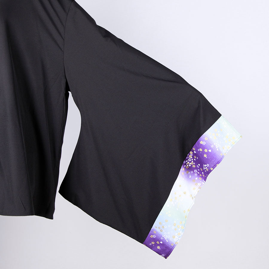 [One-of-a-kind item] TKg Gradient Japanese pattern furisode shirt