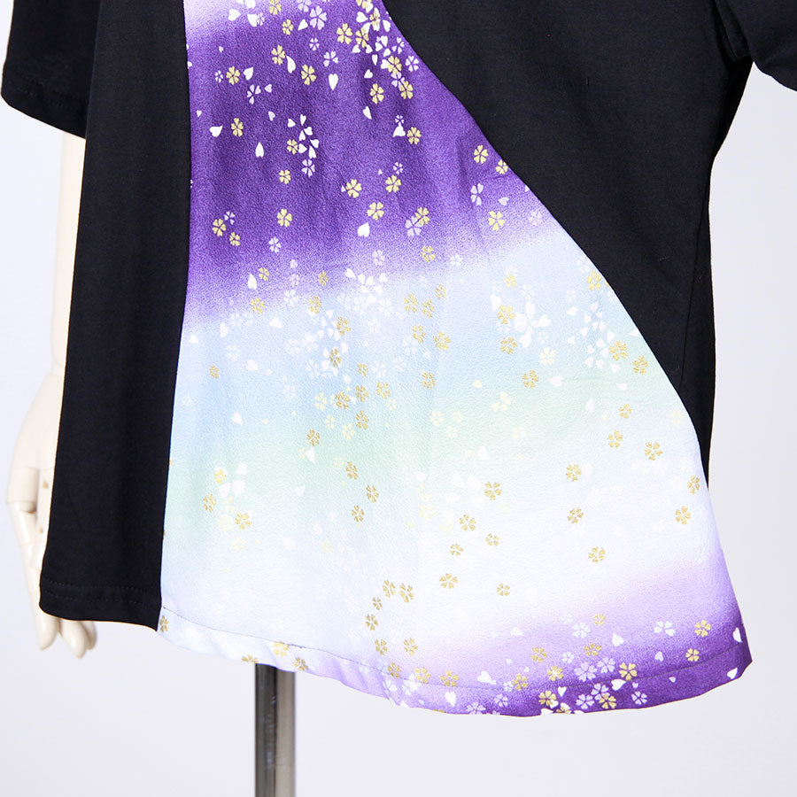 [One-of-a-kind item] TKg Gradient Japanese Pattern Halter Neck Top