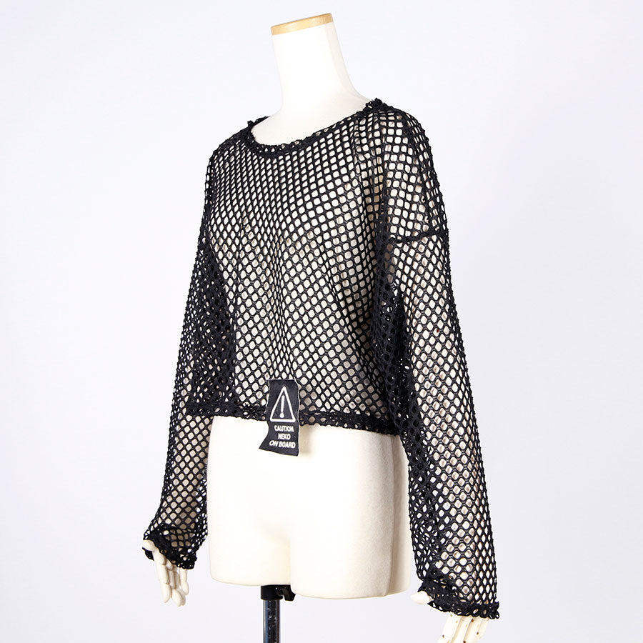 MINT NeKO Mesh Tops / BK-PK