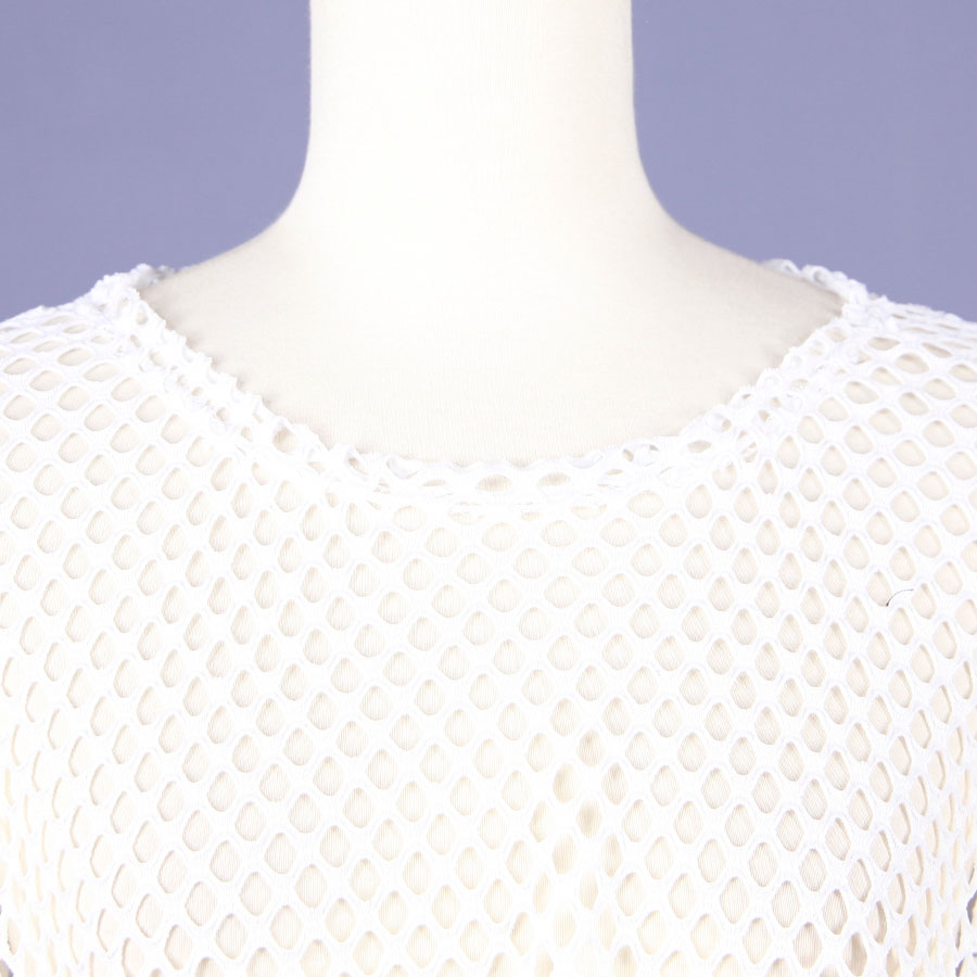 MINT NeKO Mesh Tops / WH-ORG