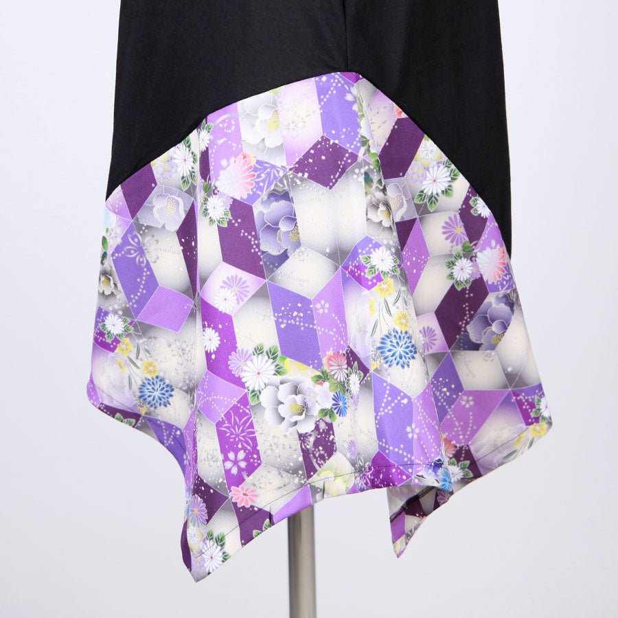 gouk Fluttering Tank top / PUR-BK