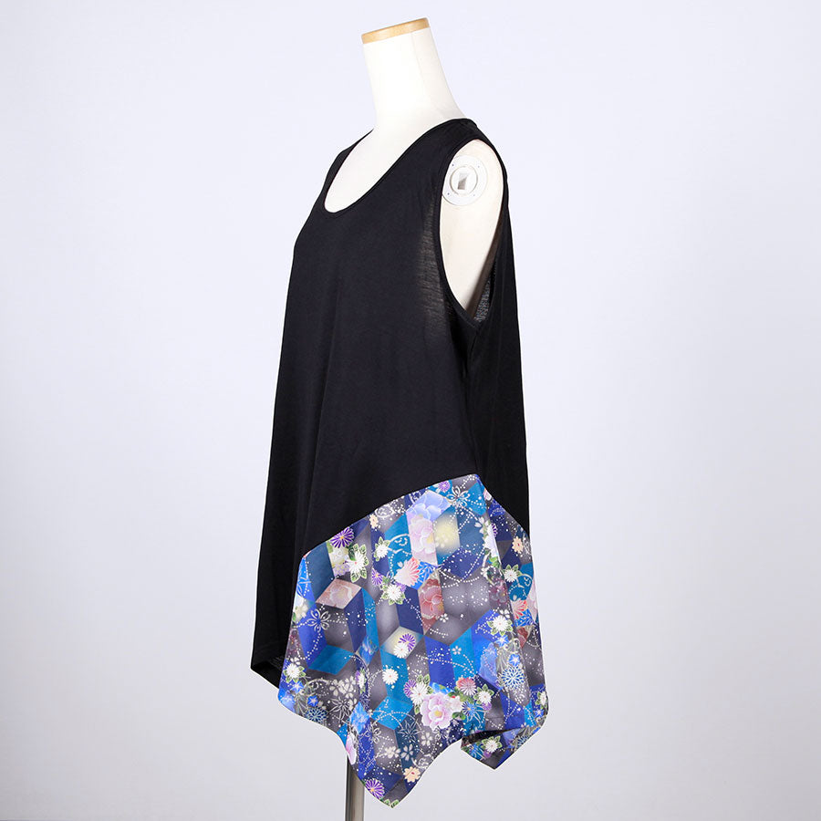 gouk Fluttering Tank top / BL-BK