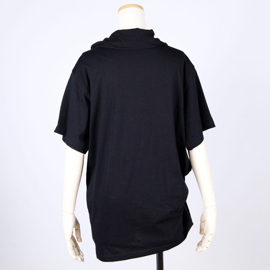[One-of-a-kind item] TKg Crane and Chrysanthemum flower, Scrunch Top