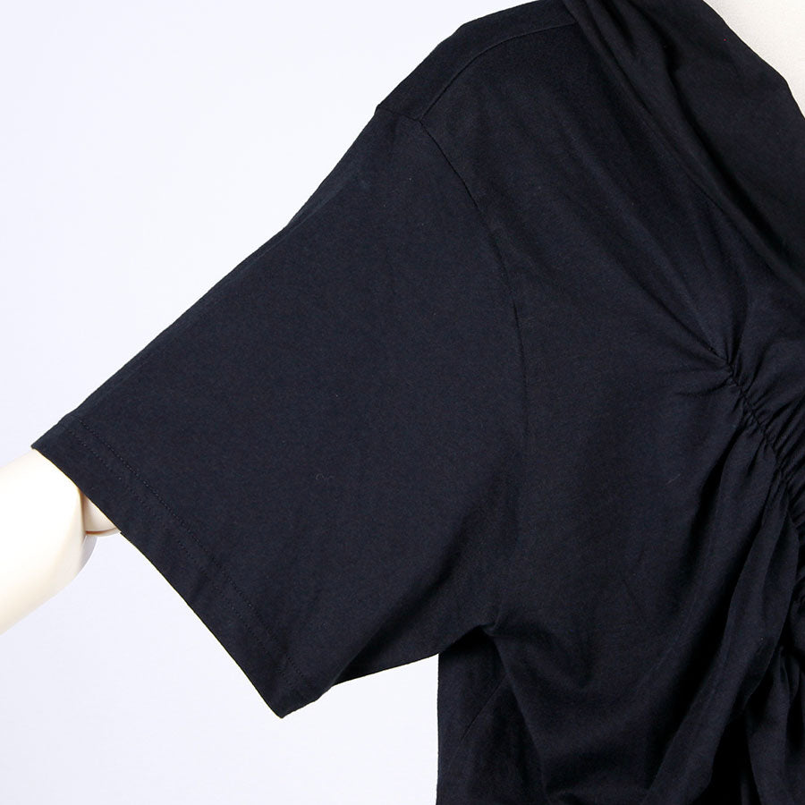 [One-of-a-kind item] TKg Crane and Chrysanthemum flower, Scrunch Top