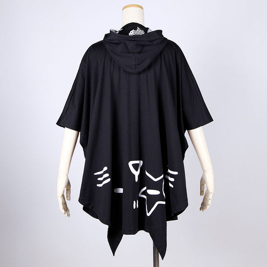 MINT NeKO Pole Poncho Hoodie