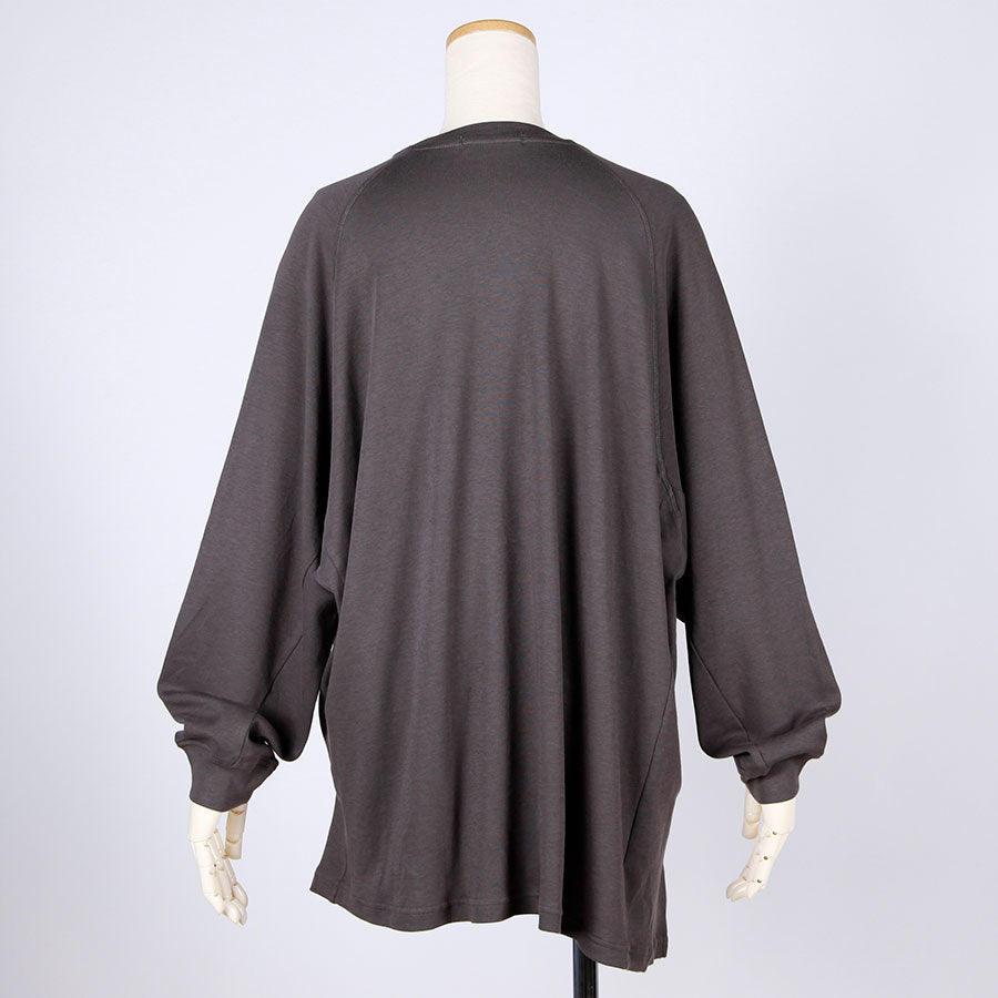 [One-of-a-kind item] TKg Japanese autumn flower pattern loose long sleeve top