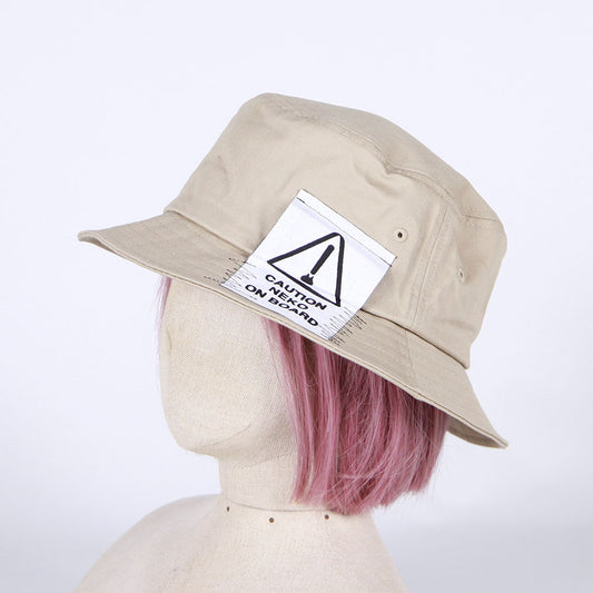 MINT NeKO Patch Bucket Hat / BEG