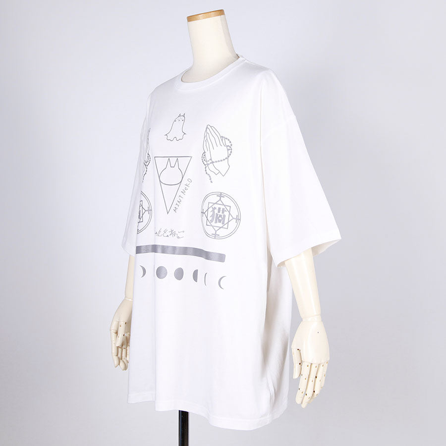 MINT NeKO プレイングハンズカットソー WH