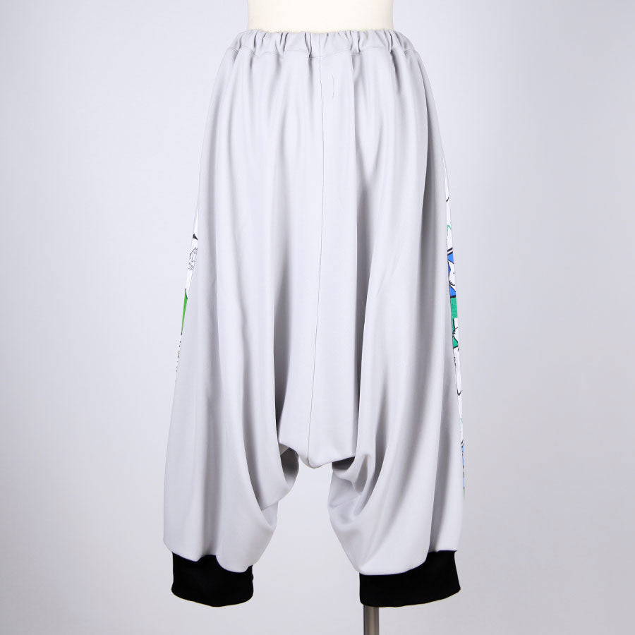 MINT NeKO バルーンジャージサルエルパンツ GY