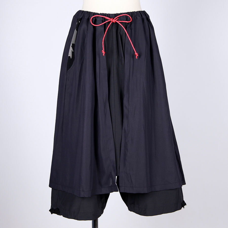 MINT NeKO レイヤードワイドパンツ A