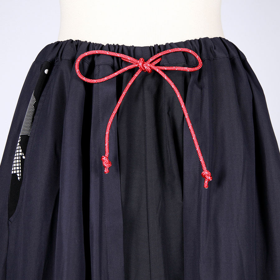MINT NeKO レイヤードワイドパンツ A