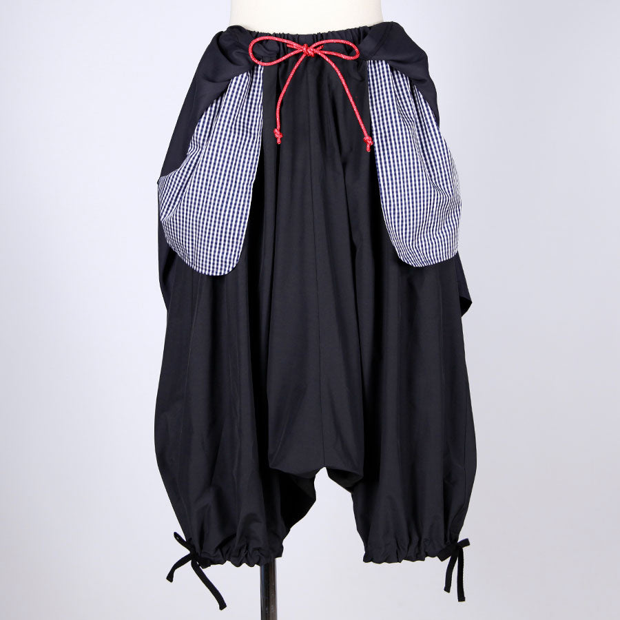 MINT NeKO レイヤードワイドパンツ A