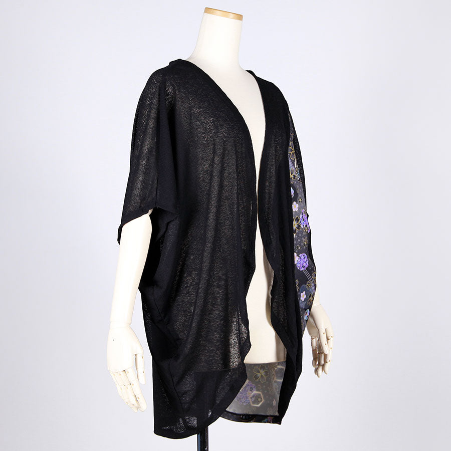 gouk Thin Flying Squirrel Haori / BK-YEL