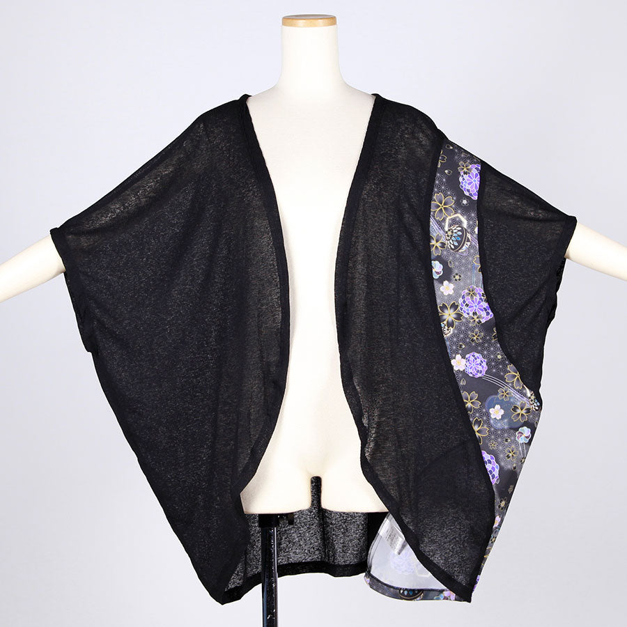 gouk Thin Flying Squirrel Haori / BK-YEL