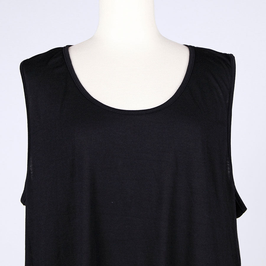 gouk Fluttering Tank top / BK-GY