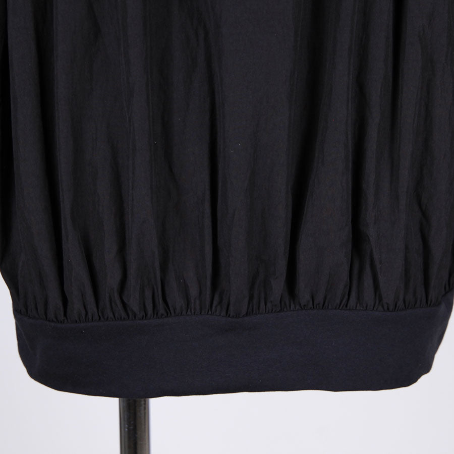 [One-of-a-kind item] TKg Blue Crane pattern  Smock Style Top