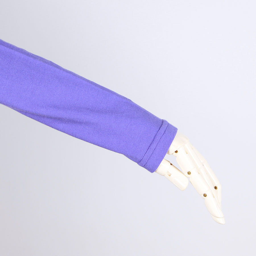 [One-of-a-kind item] TKg Blue Crane Pattern Lace up Top