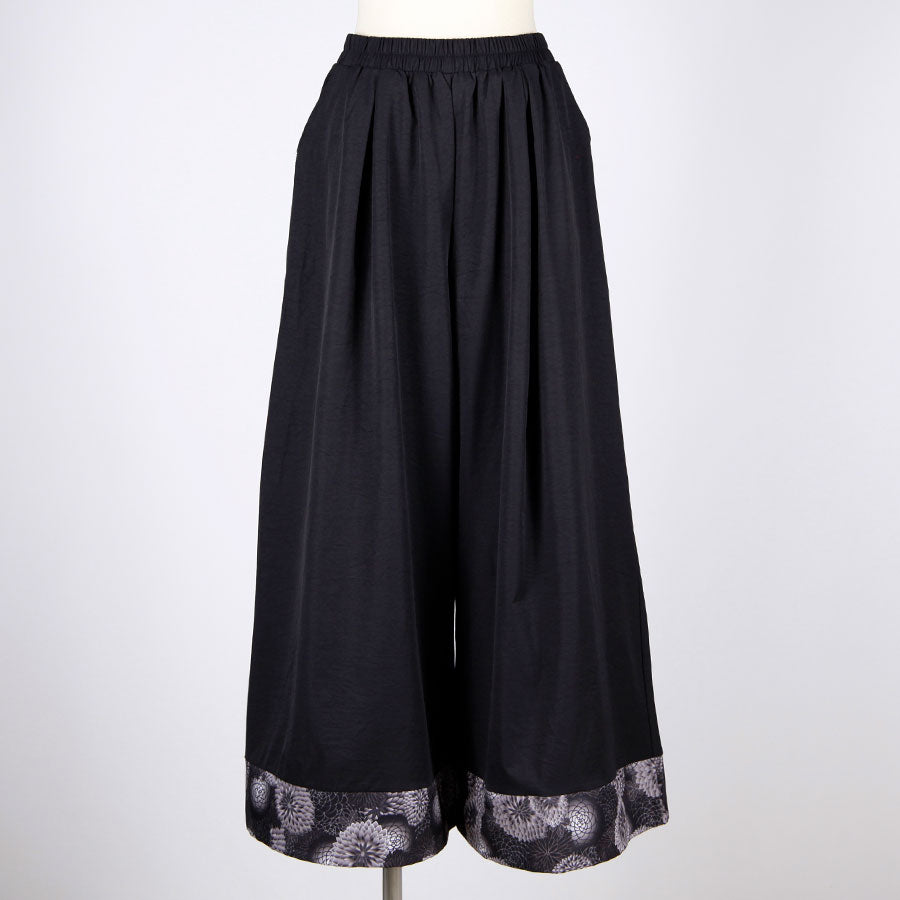 gouk スーパーワイドパンツ BK-BK