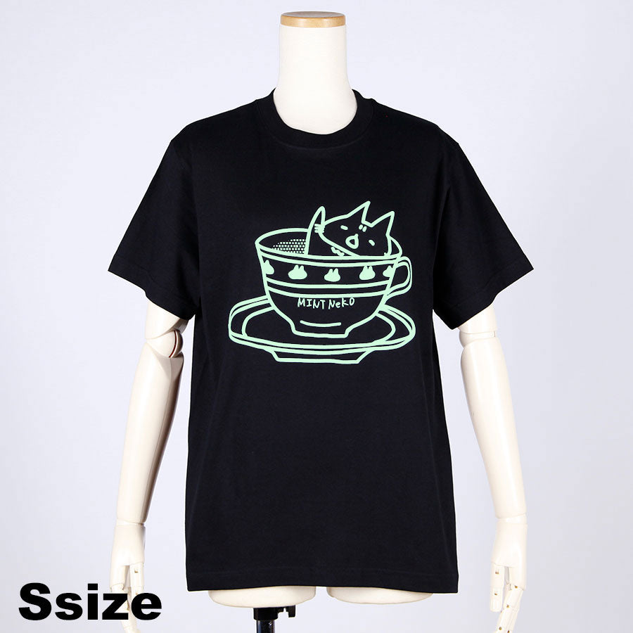 MINT NeKO Tea Party T-shirt・S