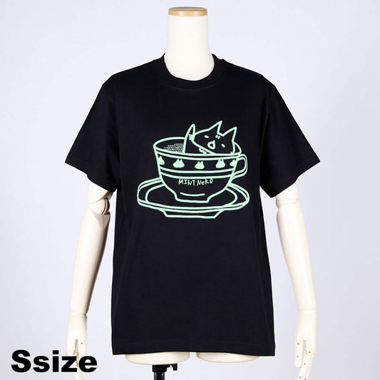MINT NeKO Tea Party T-shirt・S