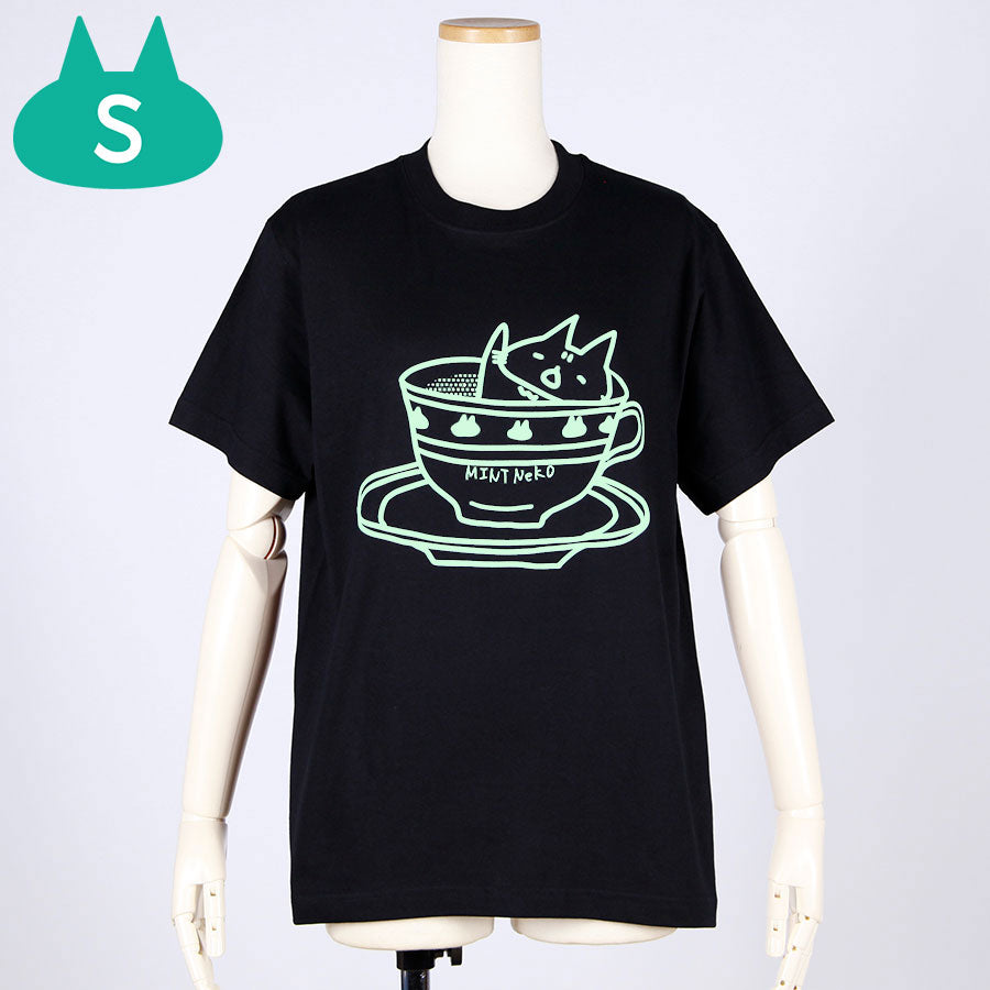 MINT NeKO ティーパーティーTシャツ・S