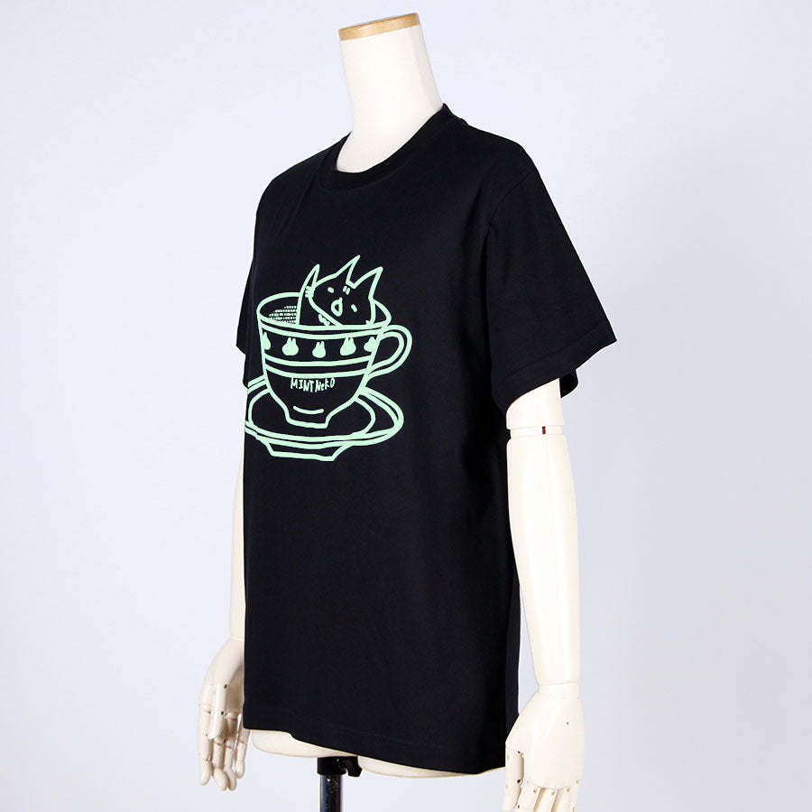 MINT NeKO Tea Party T-shirt・S