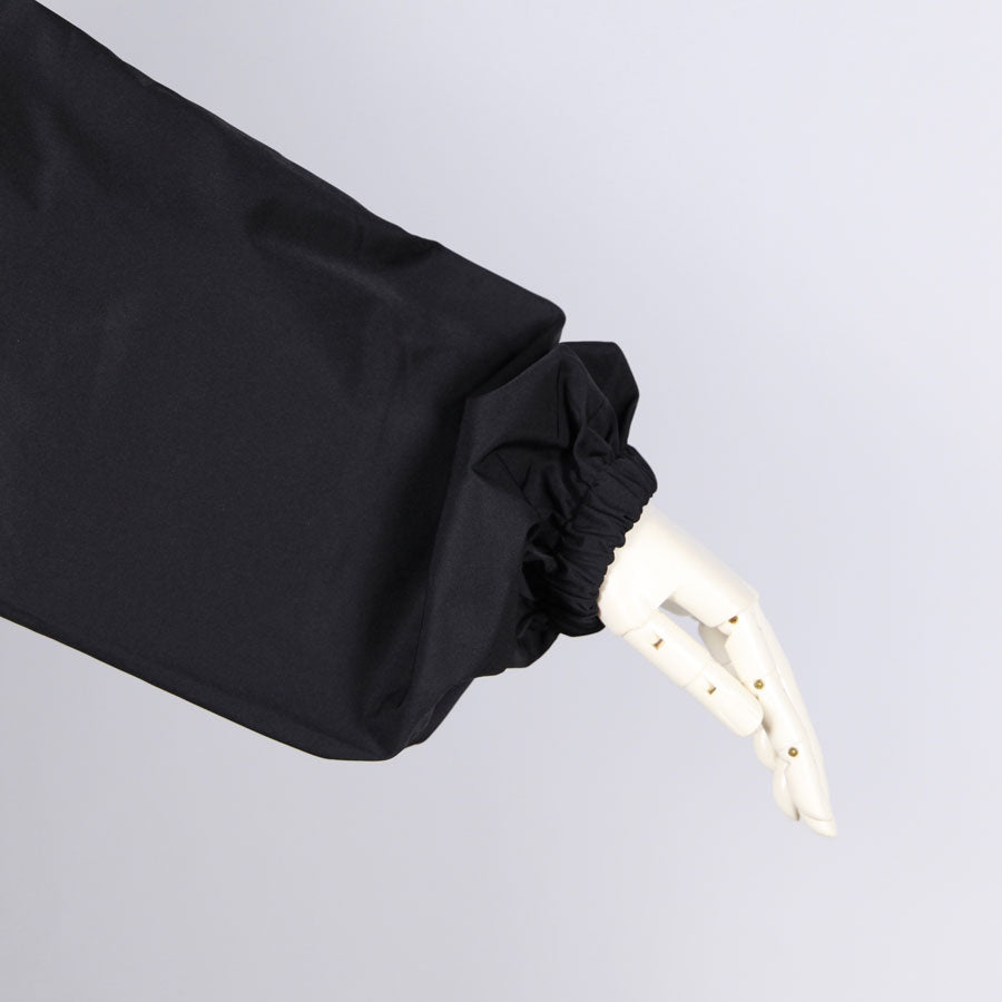 [One-of-a-kind item] TKg Origami Crane  in flowers Black Zipper Blouson