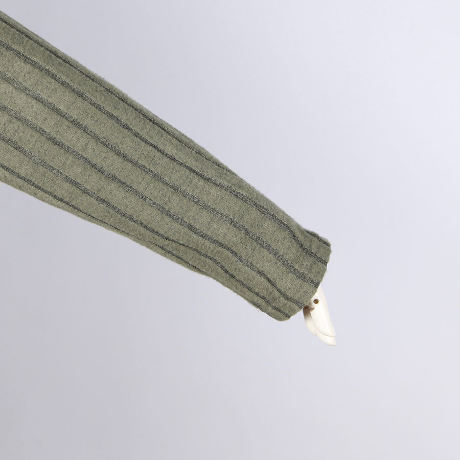 [One-of-a-kind item] TKg Crane in the Flower Rib Knit Tops