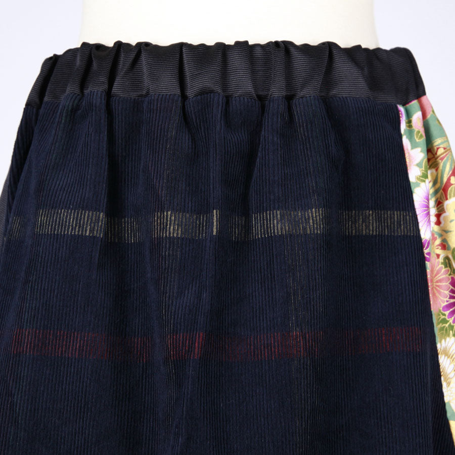 [One-of-a-kind item] TKg Crane in the Flower Fluttering Skirt