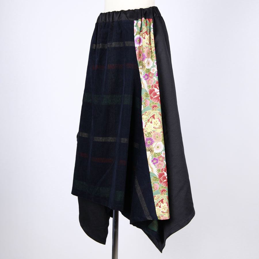 [One-of-a-kind item] TKg Crane in the Flower Fluttering Skirt