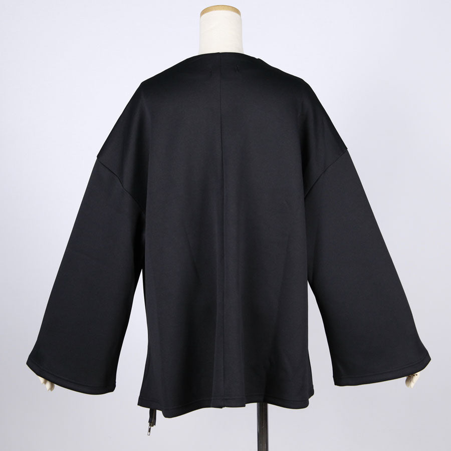 [One-of-a-kind item] TKg Crane in the Flower Wandering Zipper Haori