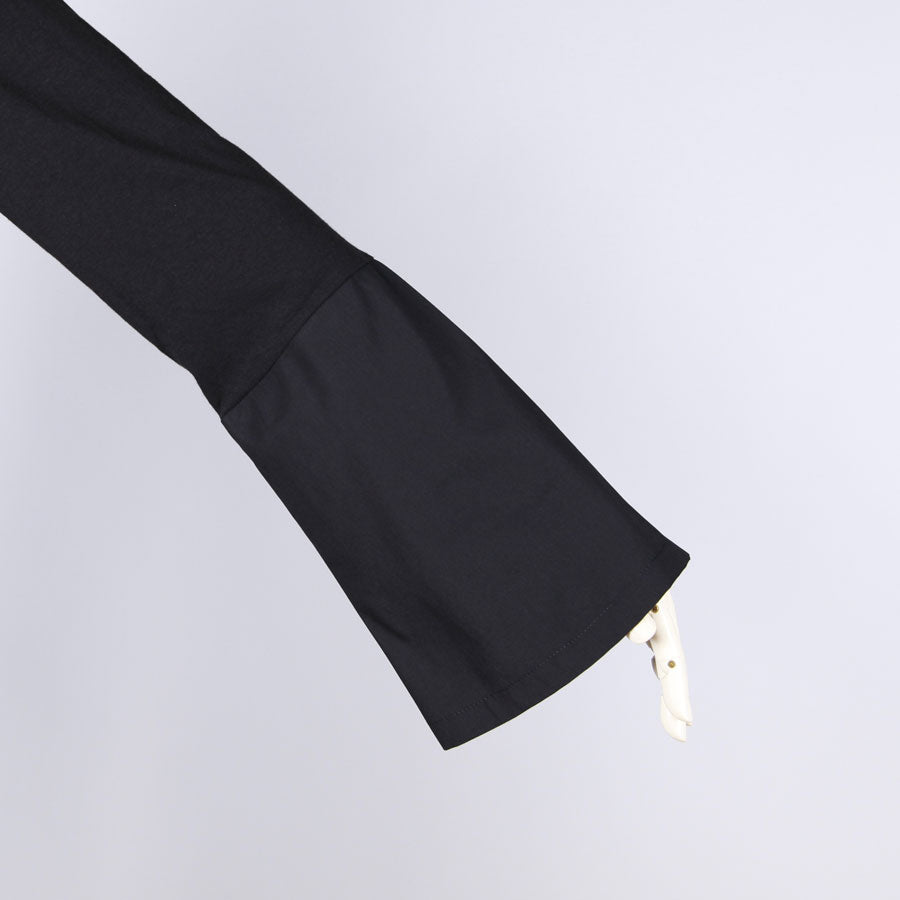 [One-of-a-kind item] TKg Crane in the Flower Asymmetric Tunic