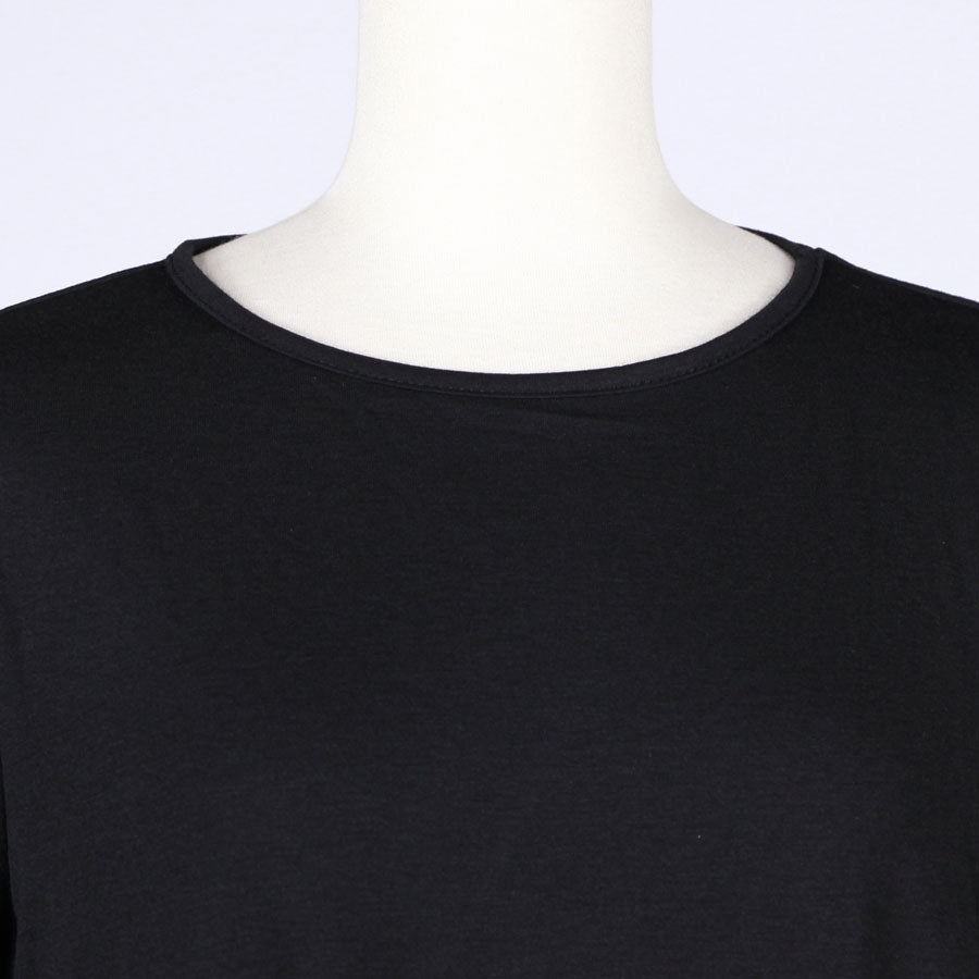 [One-of-a-kind item] TKg Crane in the Flower Asymmetric Tunic