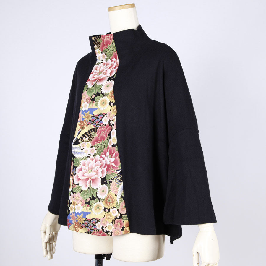 [One-of-a-kind item] TKg Crane in the Flower Capeline Tops
