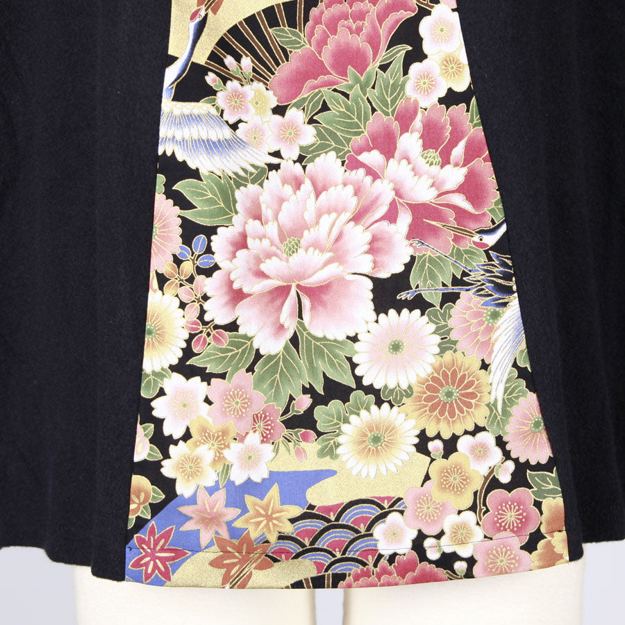 [One-of-a-kind item] TKg Crane in the Flower Capeline Tops