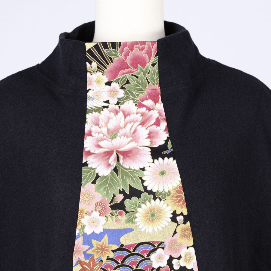 [One-of-a-kind item] TKg Crane in the Flower Capeline Tops