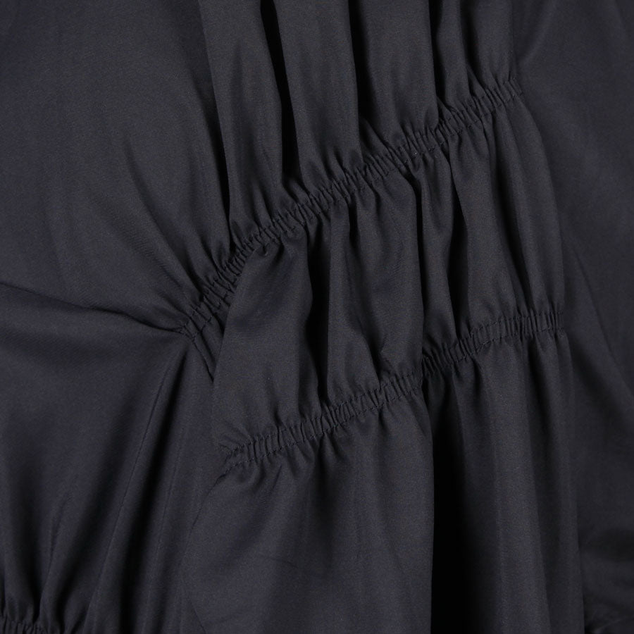 [One-of-a-kind item] TKg Crane in the Flower Shirring Skirt