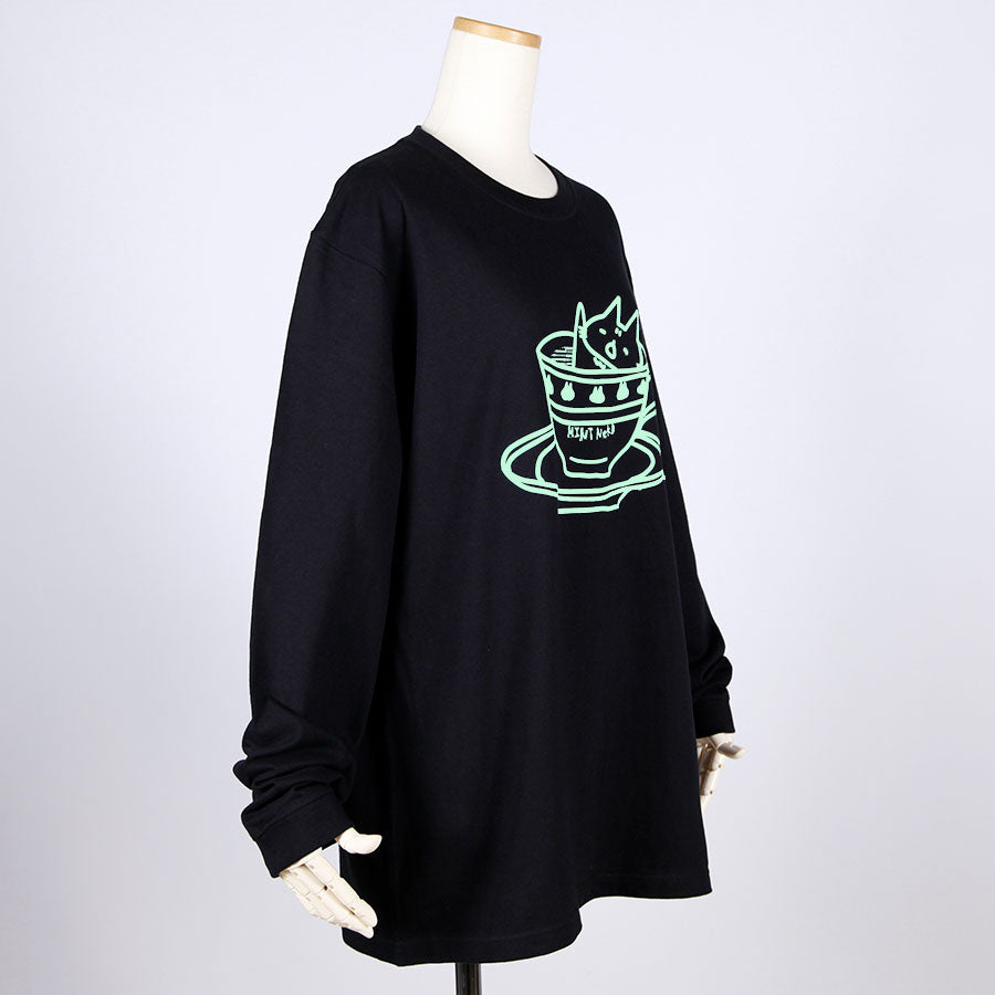 MINT NeKO ティーパーティーロンT・XL