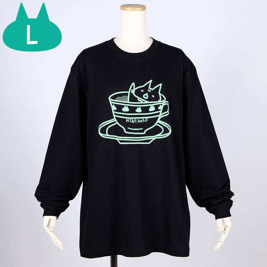 MINT NeKO ティーパーティーロンT・L