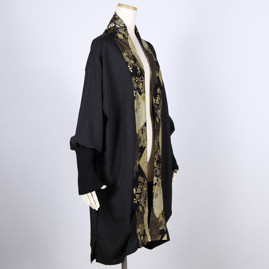 【一点物】TKg 暗闇扇子 忍者袖羽織り