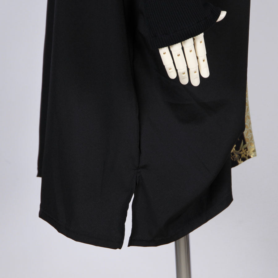 【一点物】TKg 暗闇扇子 忍者袖羽織り