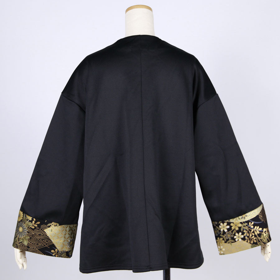 【一点物】TKg 暗闇扇子 丸首ジッパージャケット