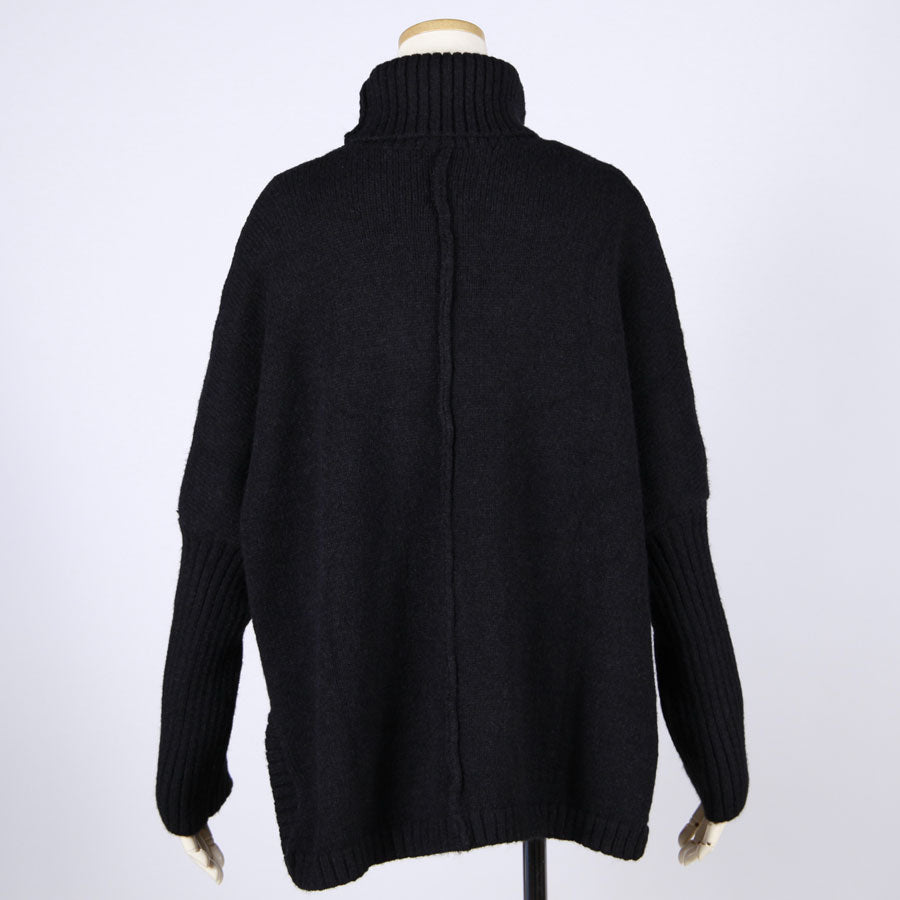 【一点物】TKg 暗闇扇子 タートルニット