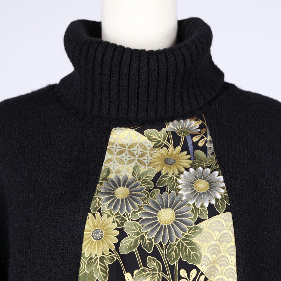 【一点物】TKg 暗闇扇子 タートルニット