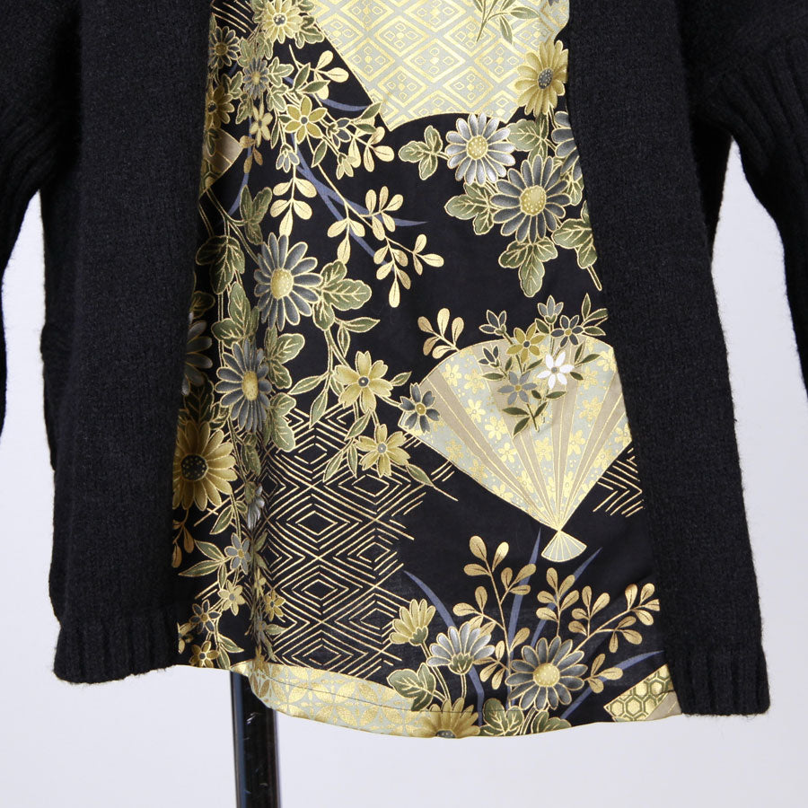 【一点物】TKg 暗闇扇子 タートルニット